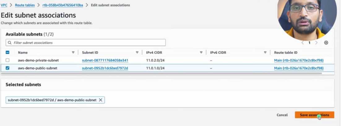 Route Table Association