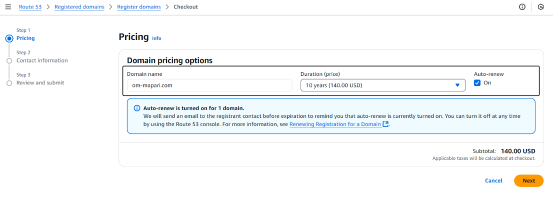 Route 53 Pricing