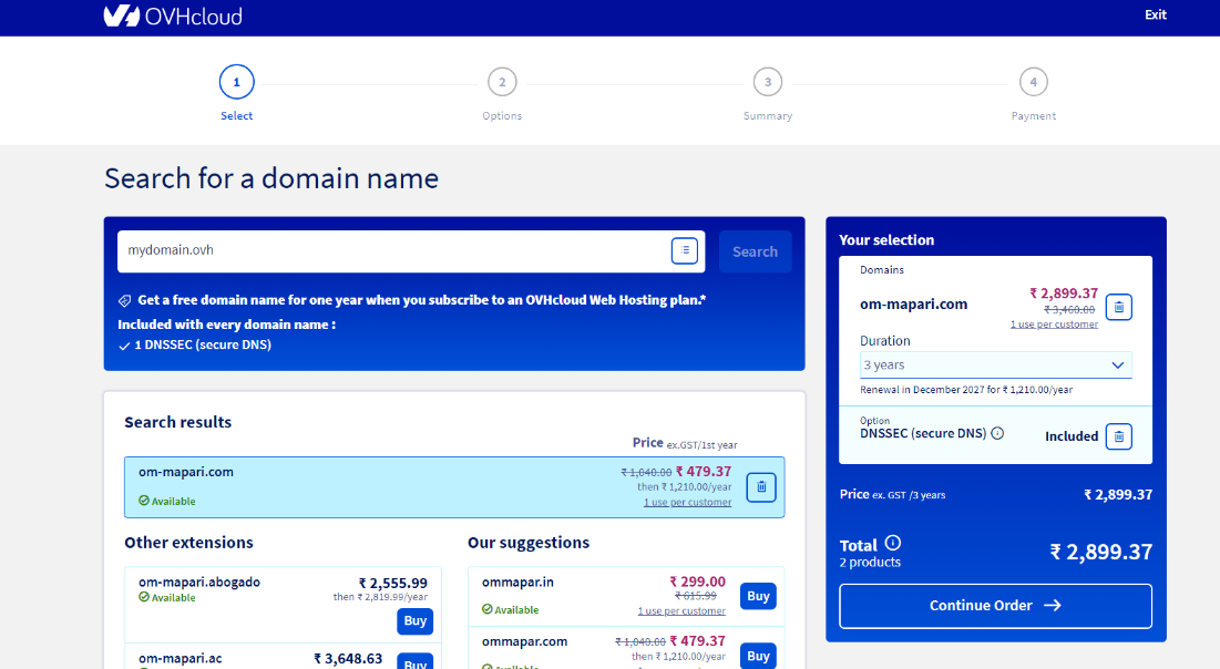 OVH Pricing